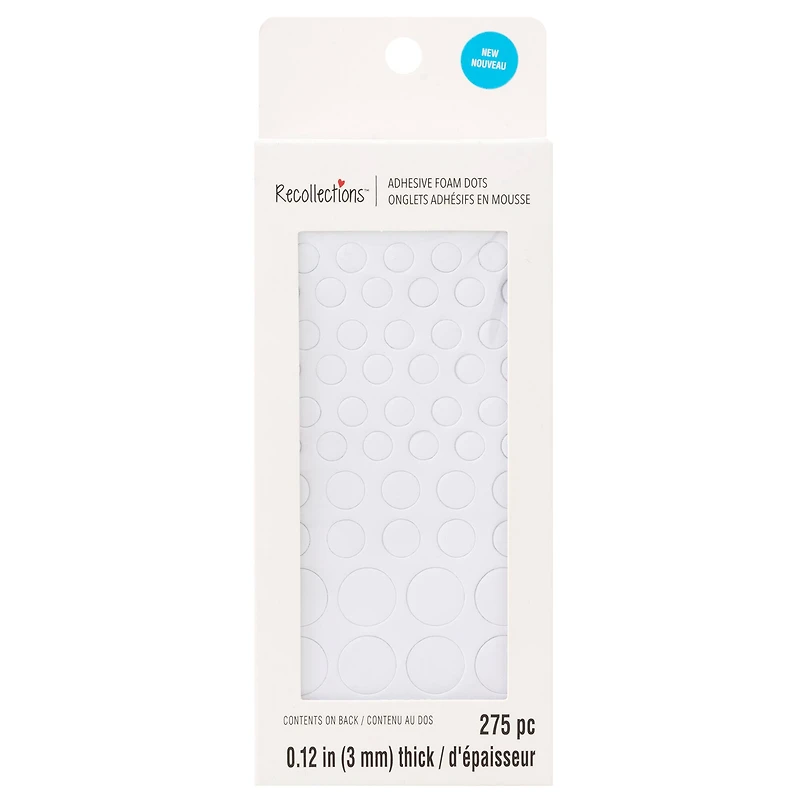 3mm Thick Adhesive Foam Dots by Recollections™