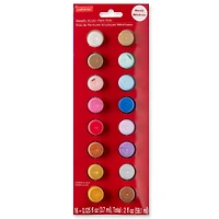 Metallic Acrylic Paint Pot Set by Craft Smart®