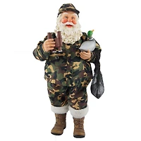 Santa's Workshop 10" Duck Hunter Santa Figurine