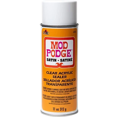 Mod Podge® Satin Clear Acrylic Sealer, 11oz.