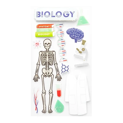 Biology Dimensional Stickers by Recollections™