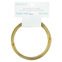 Gold Aluminum Decorative Wire by Ashland®