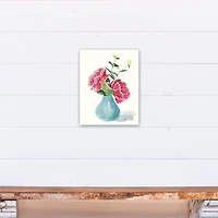 Pink Peonies 11" x 14" Canvas Wall Art