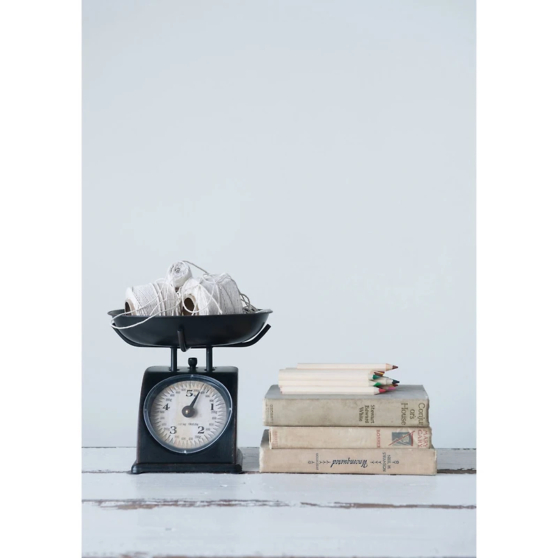 Hello Honey® 8" Antique Black Metal Scale