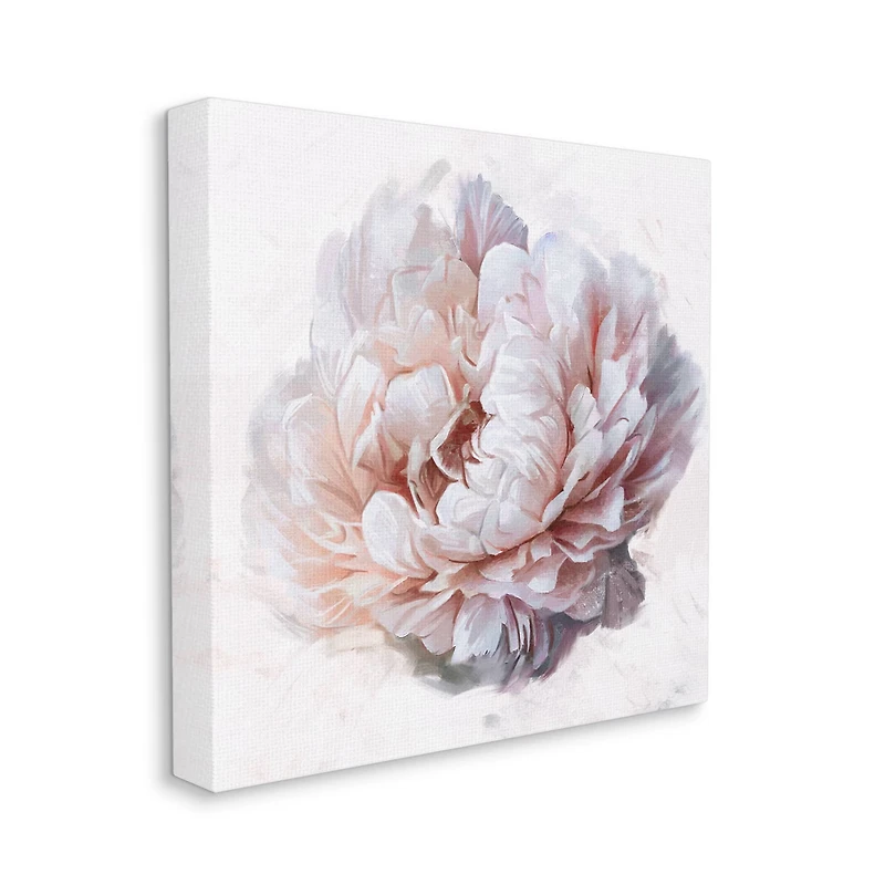 Stupell Industries Detailed Peony Petals Canvas Wall Art