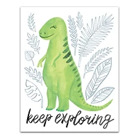 Keep Exploring 11" x 14" Canvas Wall Art