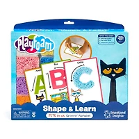Educational Insights® Playfoam Shape & Learn Pete The Cat Groovin' Alphabet