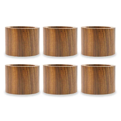DII® Wood Band Napkin Rings, 6ct.