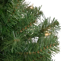 3ft. Pre-Lit Oakridge Noble Fir Artificial Christmas Tree, Clear Lights