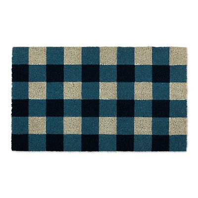 DII® Navy & White Buffalo Check Doormat