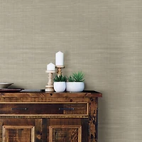 NuWallpaper Wheat Grasscloth Peel & Stick Wallpaper