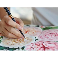 Silver Brush Limited Black Velvet® Large Travel Round Brushes Set