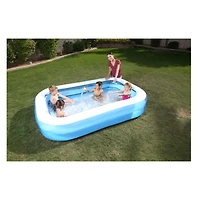 Bestway® 8.5ft. Blue Rectangular Family Pool