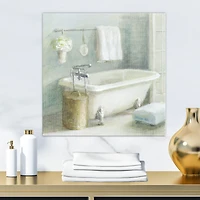 Designart - Pastel Bath I