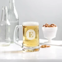 Hortense B. Hewitt Co. Engraved Glass Mug