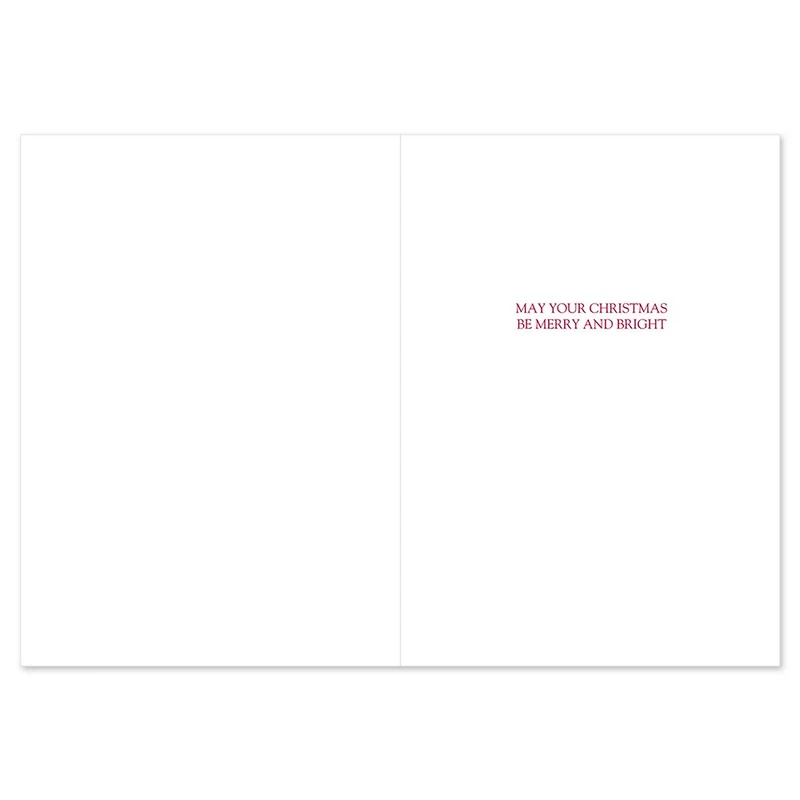 JAM Paper Santa's Elegant Sleigh Christmas Cards & Envelopes, 18ct.