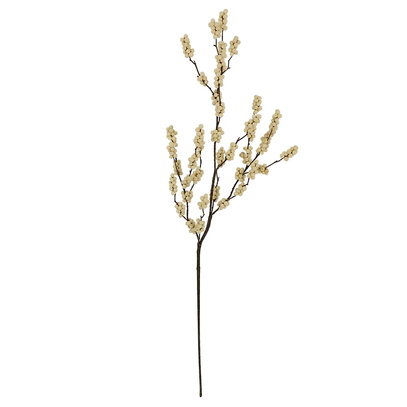 37" Cream Berry Stem by Ashland®