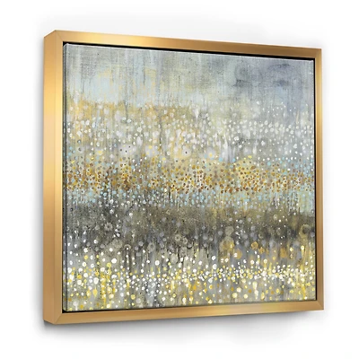 Designart - Glam Rain Abstract IV