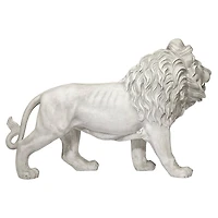 Design Toscano 25" Regal Lion Sentinel of Grisham Manor Statue with Right Foot Forward
