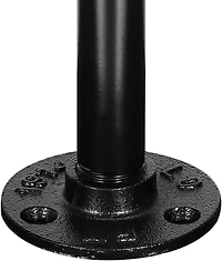 NEX™ Black Industrial Pipe Metal Table Legs, 4ct.