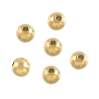 Metallic CCB Round Craft Beads by Bead Landing