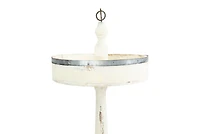 Hello Honey® 26.5" Decorative Wood & Tin 3 Tier Tray