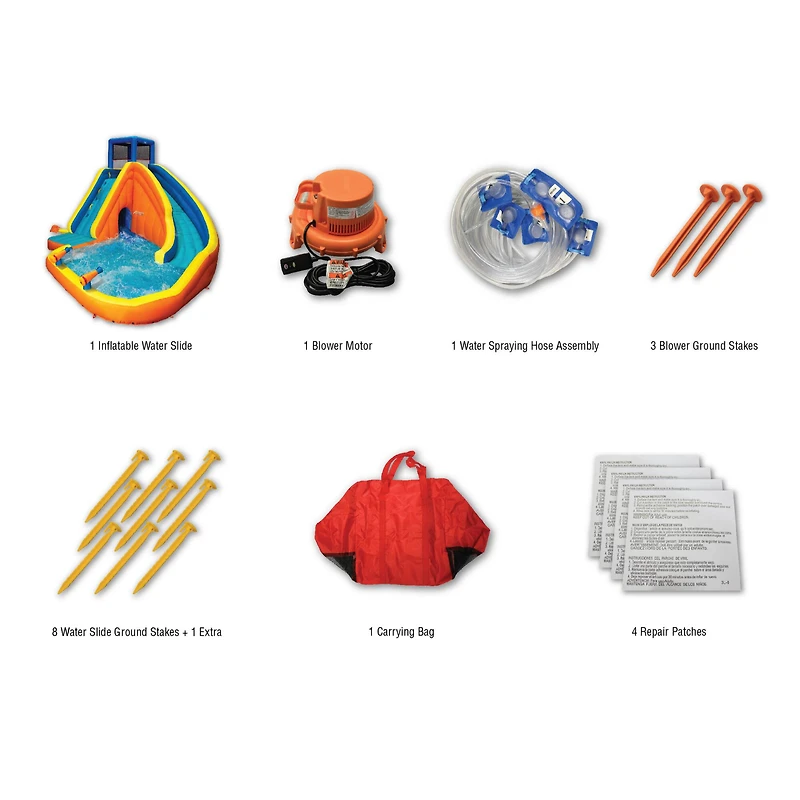 Banzai 10.5ft. Sidewinder Blast Water Park