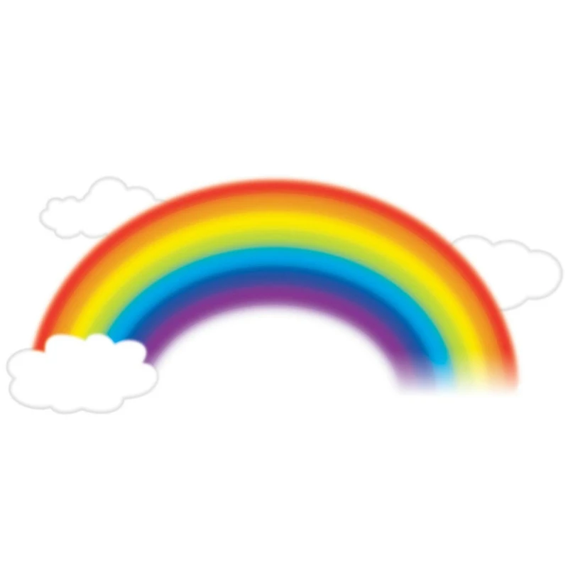 RoomMates Over The Rainbow Peel & Stick Giant Wall Decal