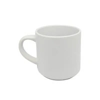 10oz. White Stackable Ceramic Sublimation Mugs, 4ct. by Make Market®