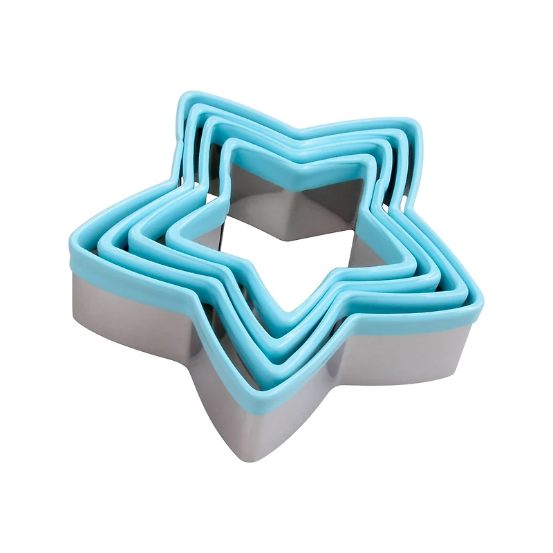 Stars Stainless Steel Nested Cookie Cutter Set by Celebrate It®