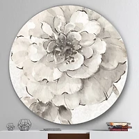 Designart - Indigold Grey Peonies I