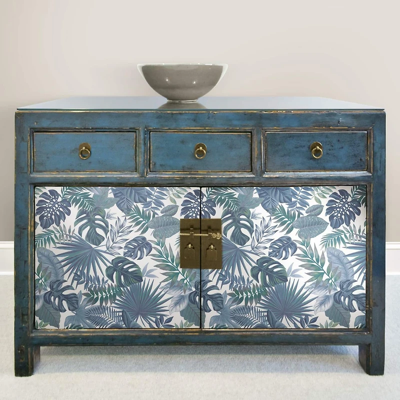 RoomMates Palm Frond Toss Peel & Stick Wallpaper