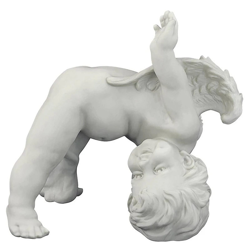 Design Toscano 10.5" Turvey, The Tumbling Cherub Statue