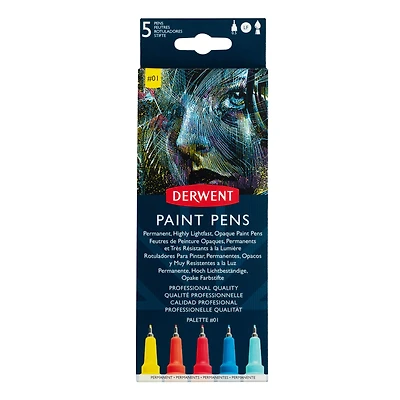Derwent® Paint Pen Palette Set #01