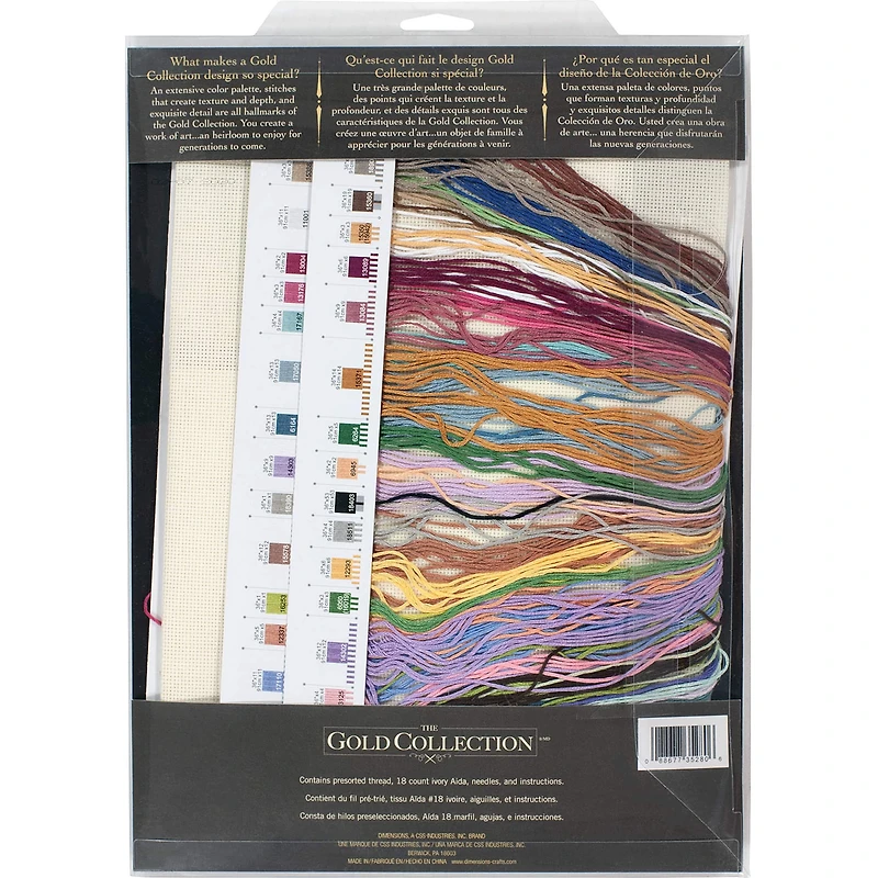 Dimensions® Gold Collection® Ballerina Dreams Counted Cross Stitch Kit