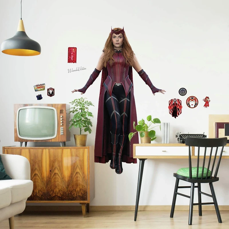 RoomMates Wandavision Wanda Peel & Stick Giant Wall Decals