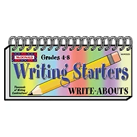McDonald Publishing® 2-Pack Writing Starters Write-Abouts, Grades 4-8