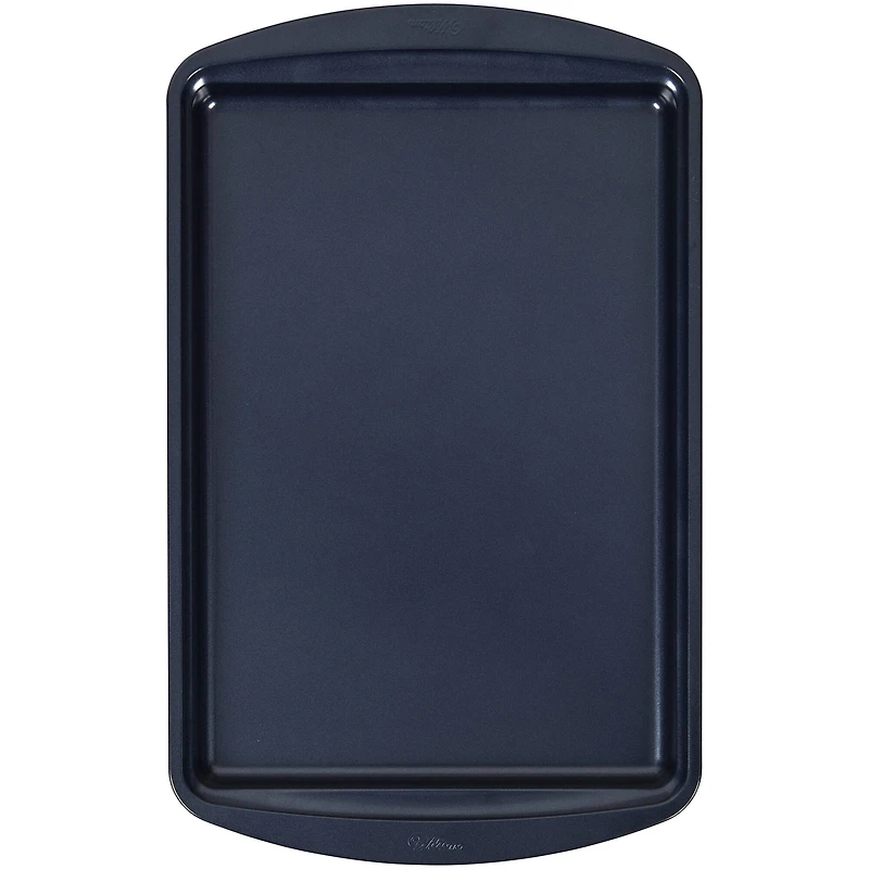 Wilton® Diamond-Infused Non-Stick Navy Blue Medium Baking Sheet