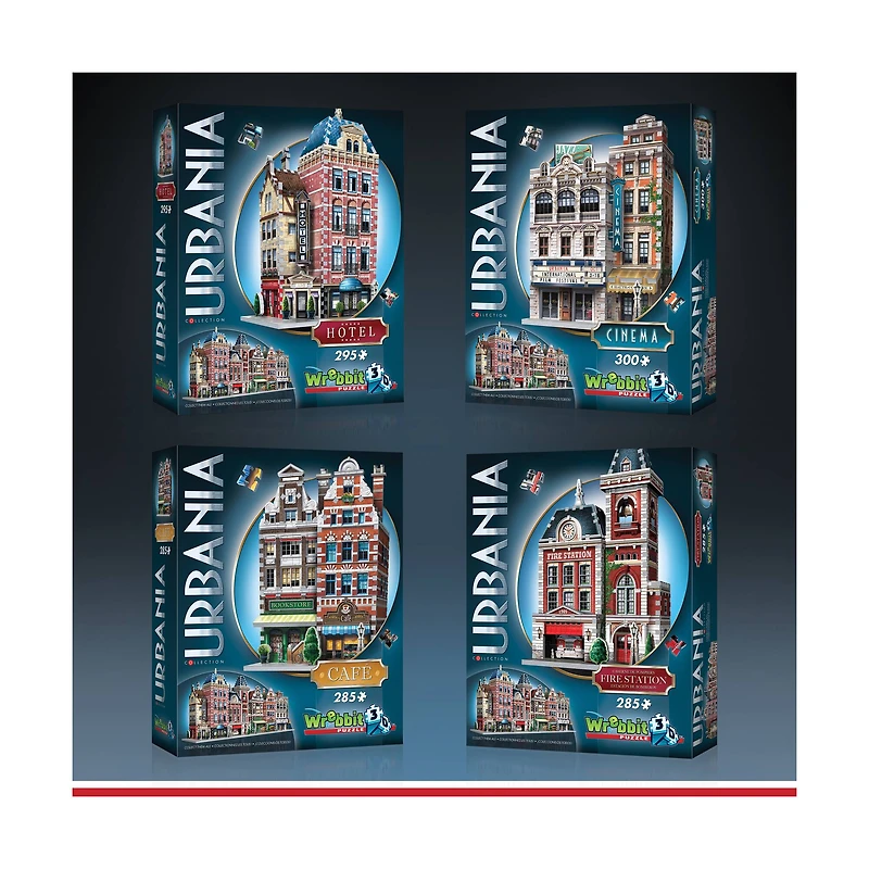 Urbania Collection - Cafe 3D Puzzle: 285 Pcs
