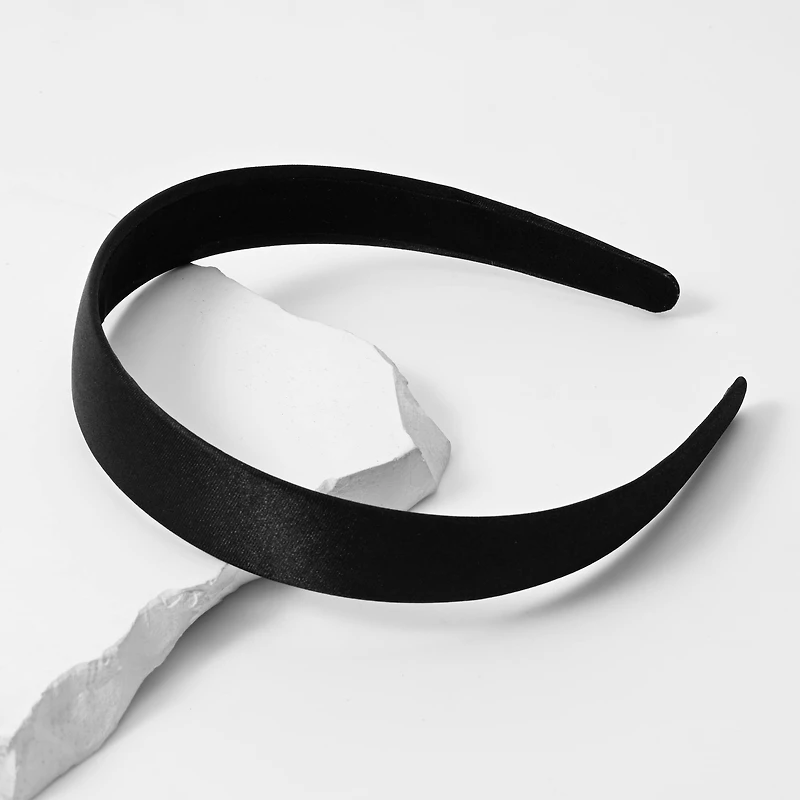 24mm Black Blank Headband by Bead Landing™