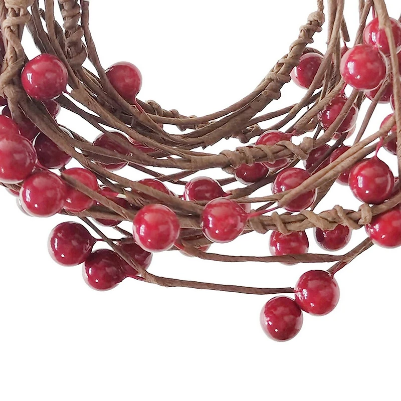 5ft. Red Berry Coiled Garland by Ashland®