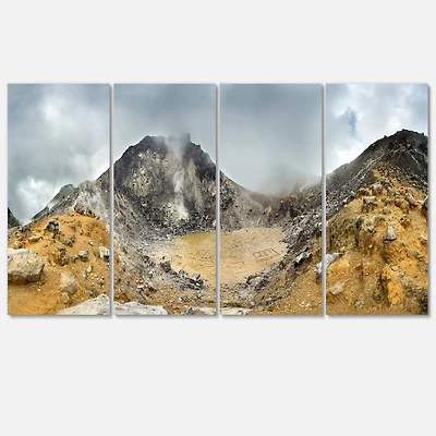 Designart - Volcano Panorama with Dramatic Sky