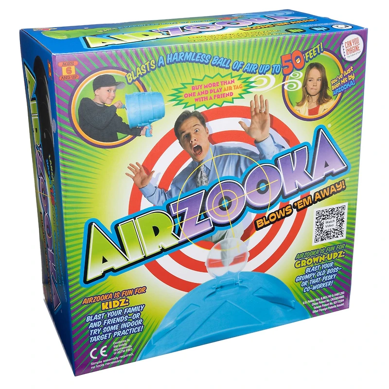 Toysmith® Black Can You Imagine Airzooka Air Shooter