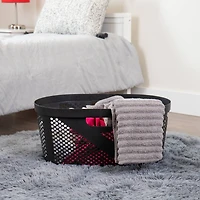 Mind Reader 40L Ventilated Laundry Basket with Cut Out Handles