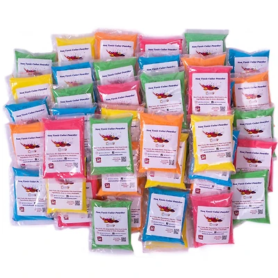 Kulture Khazana Holi Color Powder Bags, 50ct.