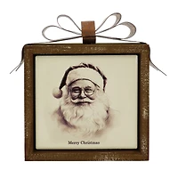 6.5" Black & White Santa Tabletop Décor by Ashland®