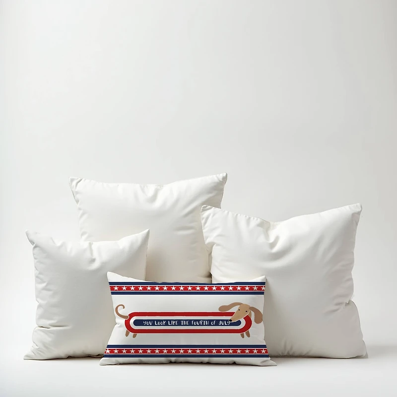 20" x 14" Like the Fourth of July Indoor Outdoor Pillow