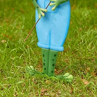 Glitzhome® 36" Metal Standing Frog Yard Stake