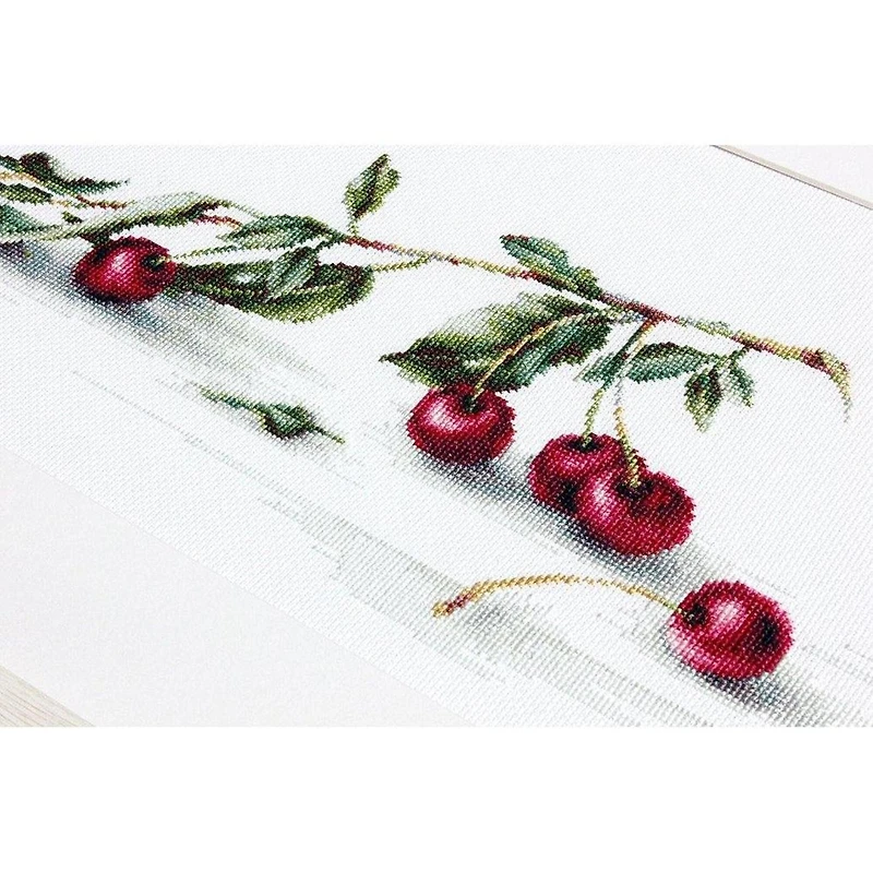 Luca-s Cherry Counted Cross Stitch Kit