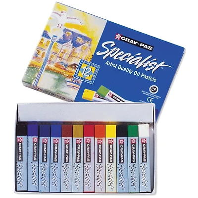 Cray-Pas® Specialist™ 12 Color Oil Pastel Set